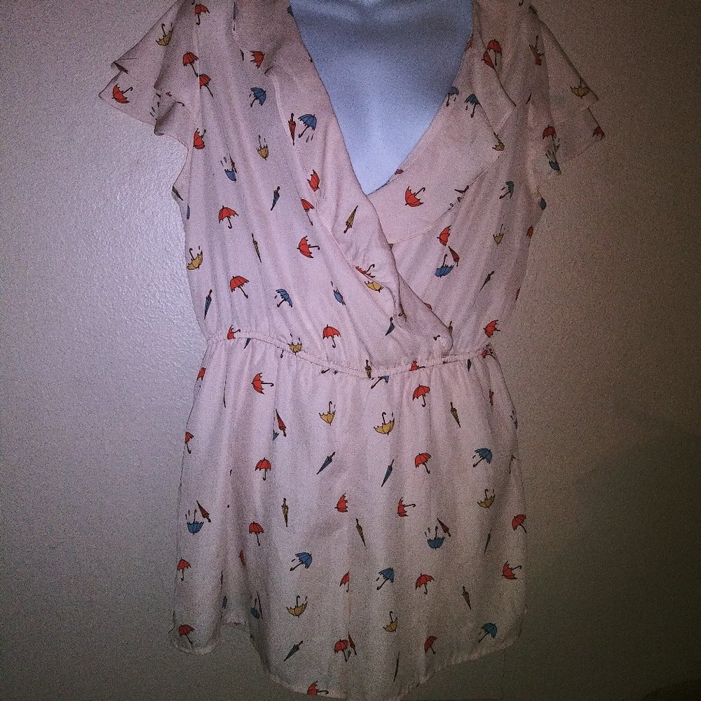 Umbrellas Romper by Blashe size L